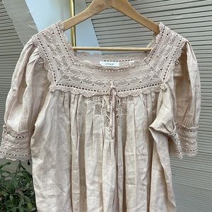 Doen Navan Dress in Sundried Rose. Worn Once